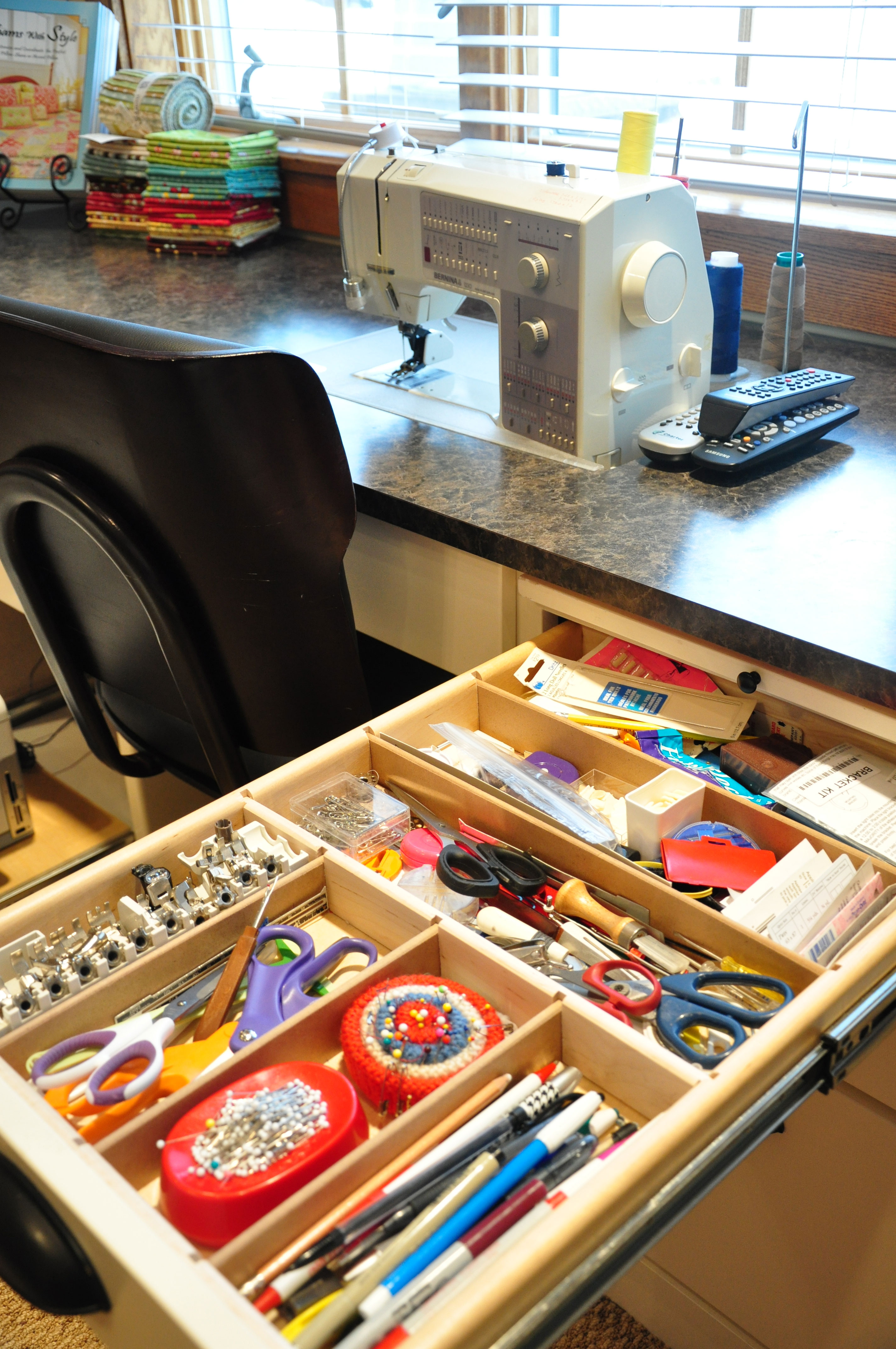 Sewing Machine Organizer  The Sewing Room Channel 